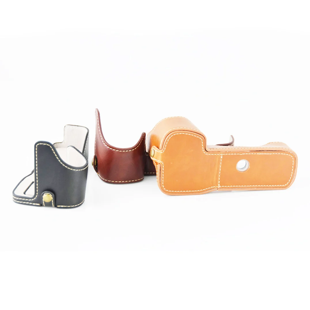 Bottom PU Leather Camera Case Base Half Cover For Sony A9 A7R III Mark III New
