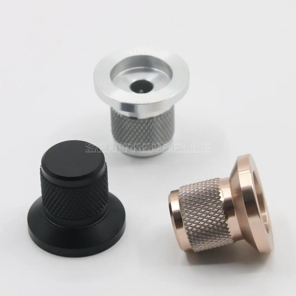 อลูมิเนียม Volume Knob เครื่องขยายเสียงระบบเสียง HiFi ลำโพง Potentiometer Knob