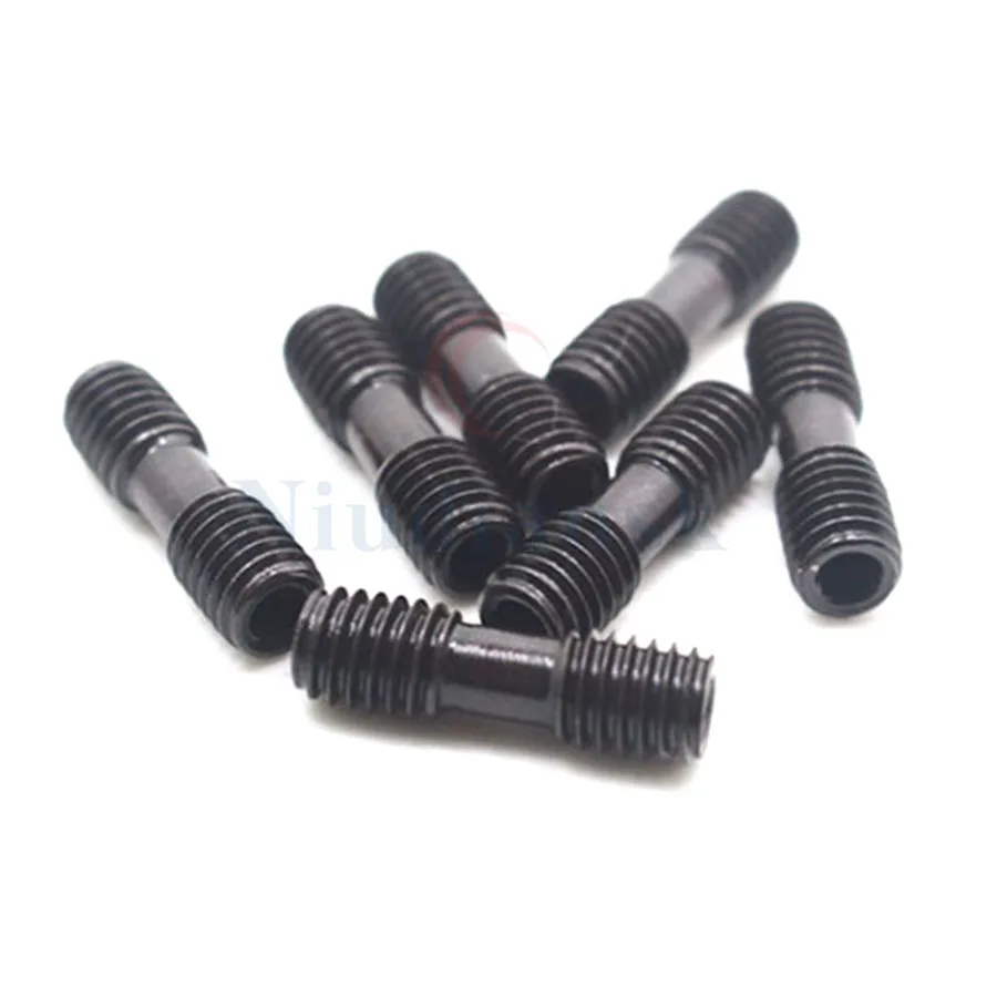 Parafuso de cabeça dupla para máquinas-ferramenta CNC, Torno e Torneamento, alta qualidade, parafuso de fixação, ML0520, ML0620, ML0625, ML0630, ML0830, ML0835, 10PCs