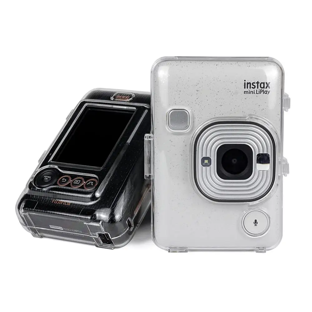 Transparent Protective Cover Pouch Camera bag for Fuji Fujifilm Instax Camera Mini Liplay Instant Accessories