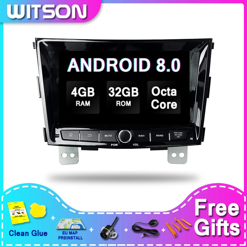 WITSON  Android 8.0 Car Audio System Multimedia For SSANGYONG TIVOLAN 2014 Car Video Player 4RAM 32ROM