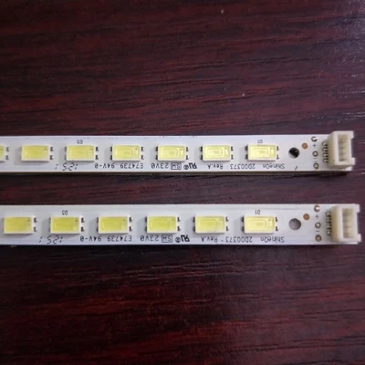 

2PCS 518MM LED Backlighr Strip 64 Lamp Shine0n 2D00373 67-H93410-2A0 0A0 For L46E5300D LVF460NEAL