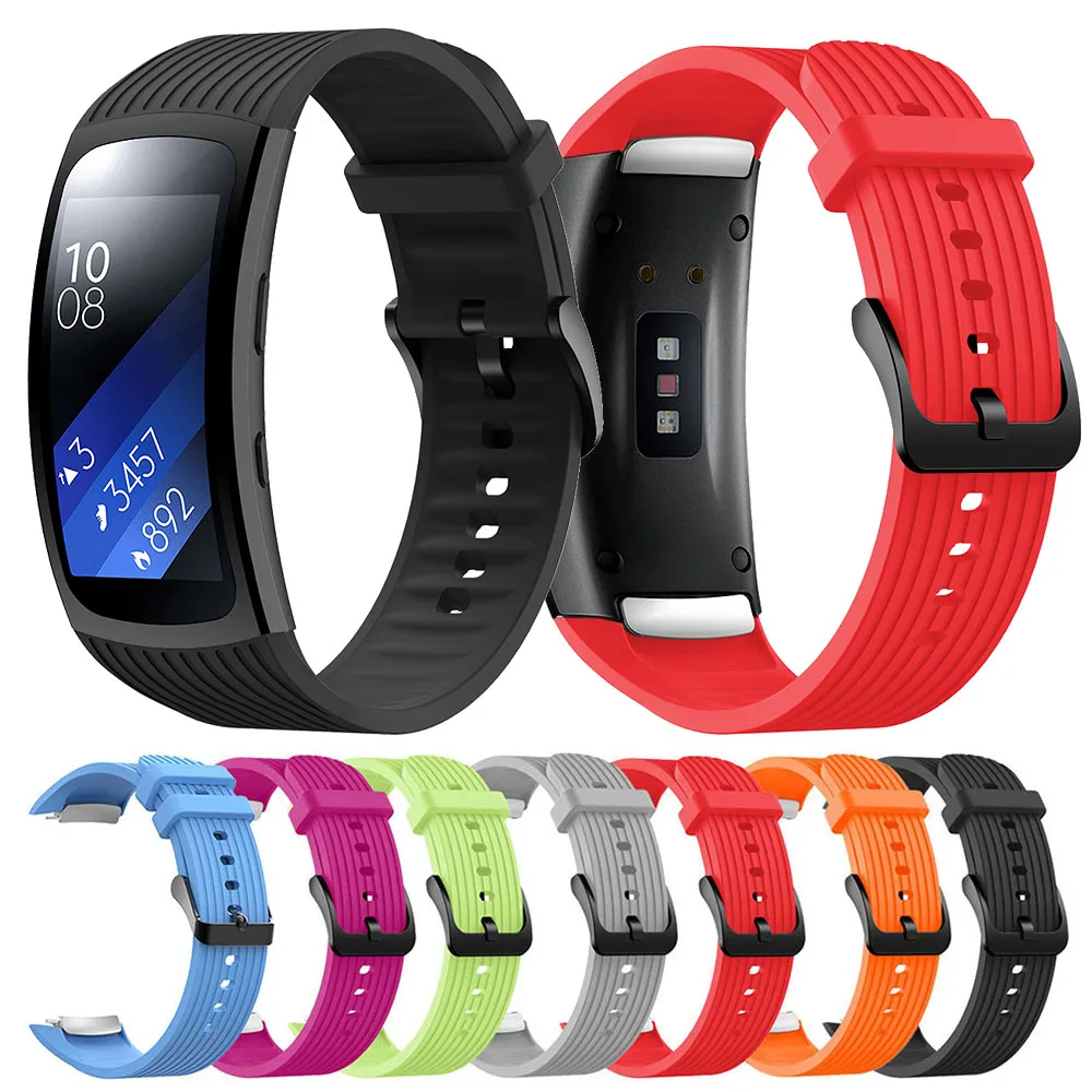 Replacement Watchband For Samsung Gear Fit 2 Pro Band Silicone Strap Wristband For Samsung Fit2 SM-R360 Strap