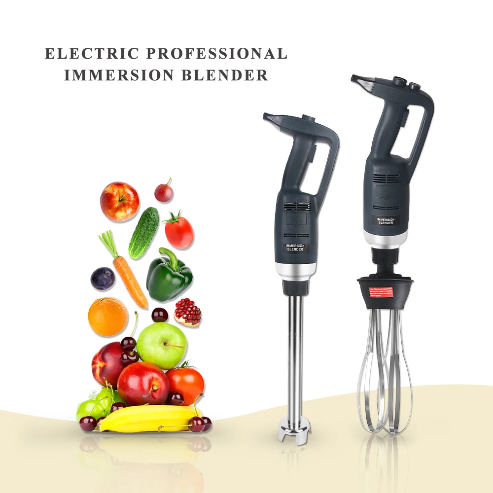 500W Hand Blender New Commercial Kitchen Hand Held Blender Immersion Mixer Electric Mount Rack Mixer Juicer Food Processor