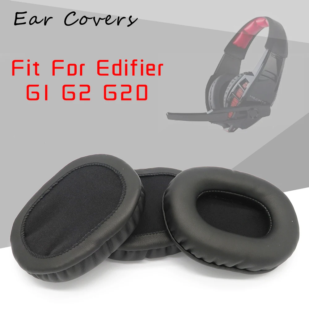 Ear Pads For Edifier G1 G2 G20 Headphone Earpads Replacement Headset Ear Pad PU Leather Sponge Foam