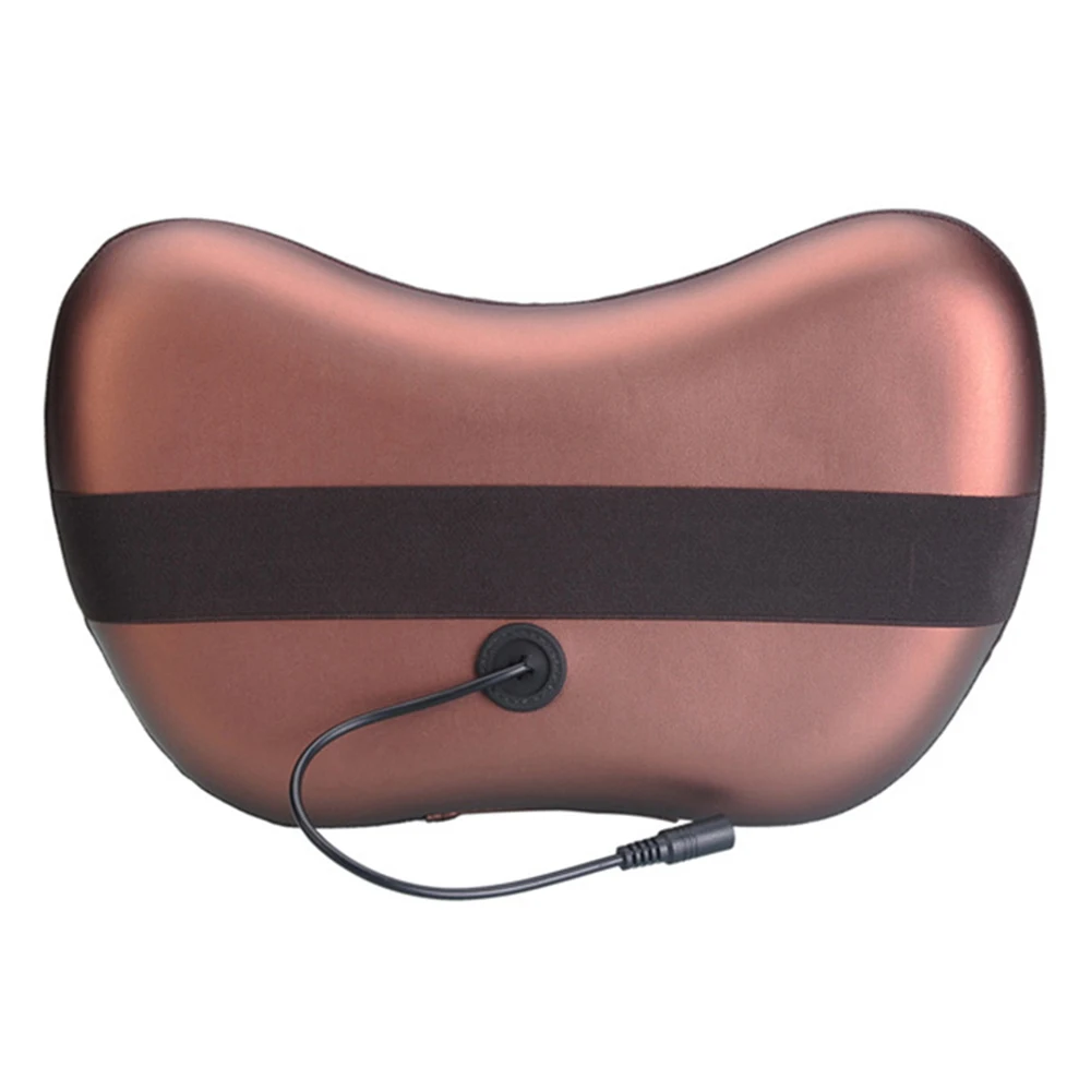 Rotating Shiatsu Massage Pillow Backrest Waist Cervical Pillow Household Car Electric Shiatsu Massager Back Massage Pillow