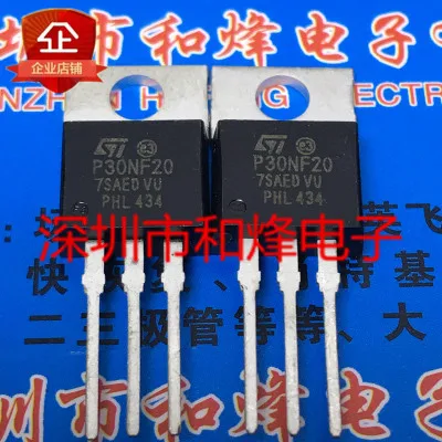 

Original New 5PCS/ STP30NF20 P30NF20 STP10NK80Z MTP30P05 TO220 TO-220