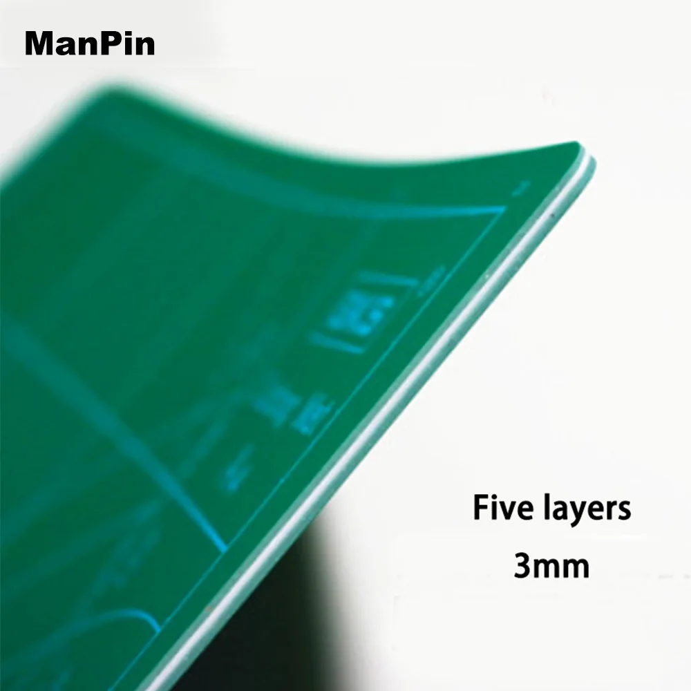 Gks A5 pvc カッティングマット中間層白コア切断パッドパッチワークツールマニュアル diy まな板両面液晶修復ツール