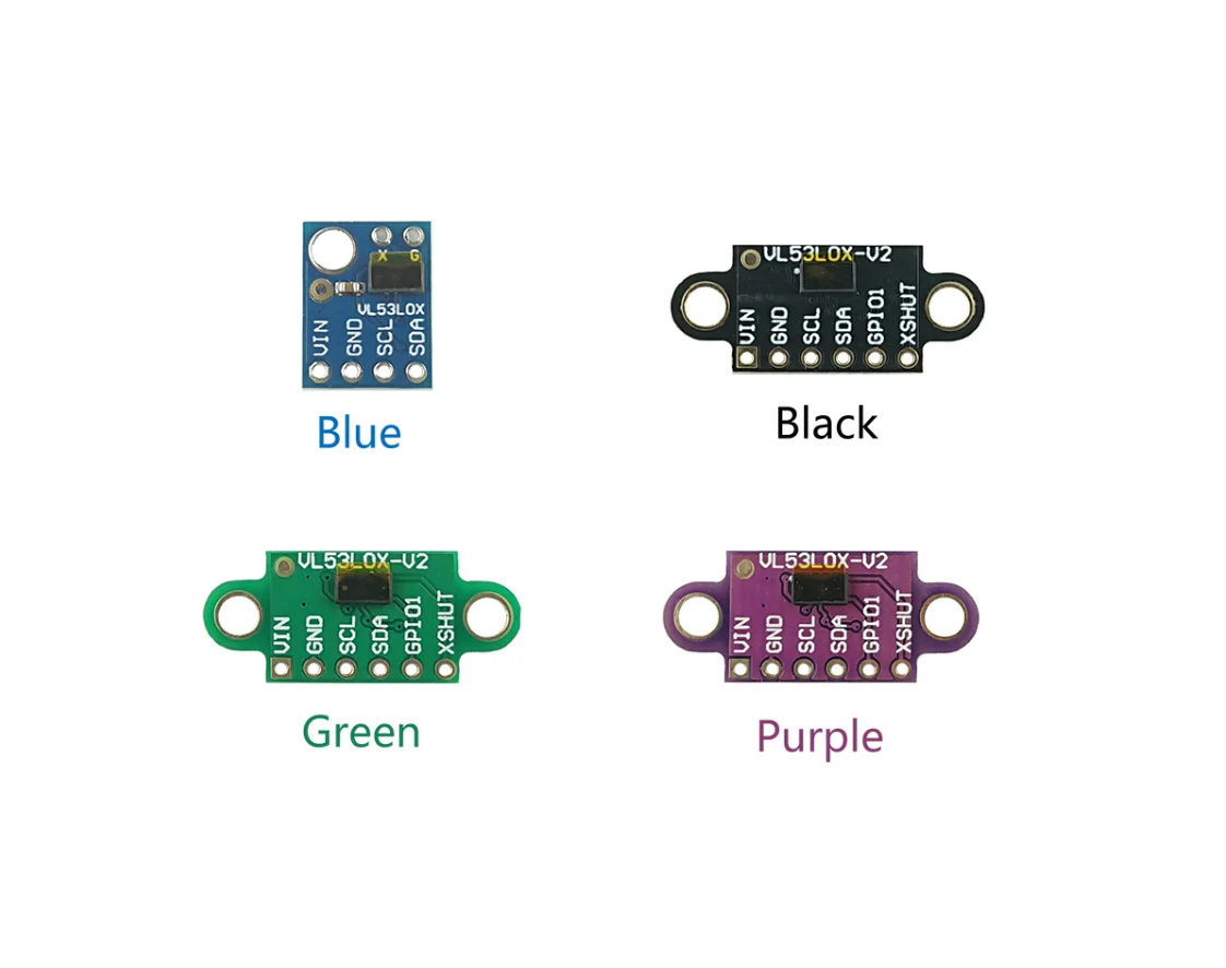 1 Piece GY-530 VL53L0X Laser Ranging Sensor ToF Ranging Time of Flight Ranging Sensor Module