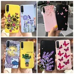 Cute Silicone Cover For Samsung Galaxy A7 2018 A750 Case 6.0'' Phone Case For Samsung A7 2018 A 750 F Soft TPU Fundas Capa Coque