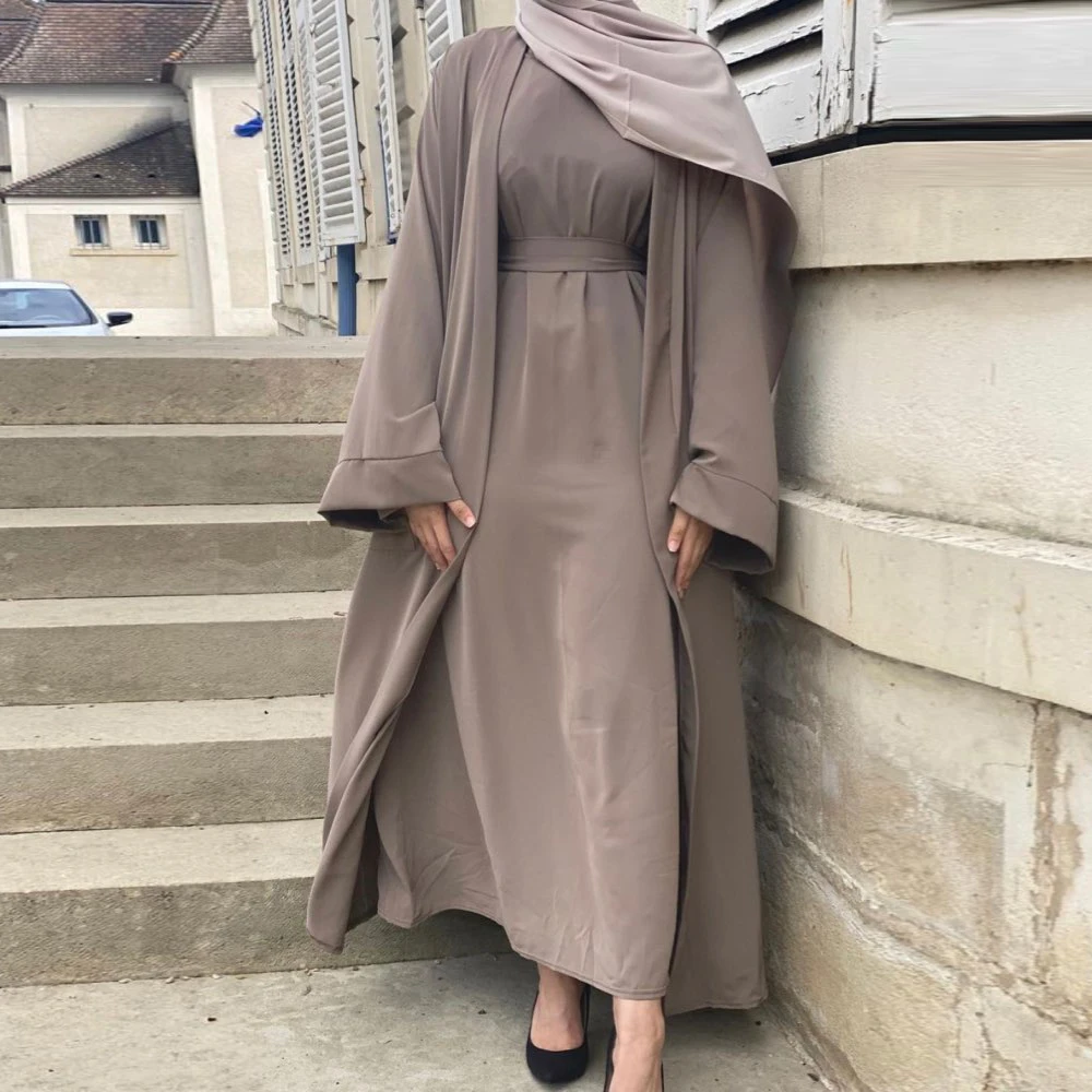 Kaftan Abaya Dubai Kimono Cardigan Turkey Islam Muslim Hijab Long Dress Abayas For Women Robe Africaine Femme Musulmane Caftan