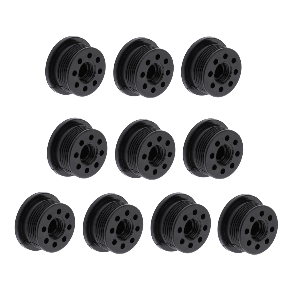 10Pcs Exhaust Air Valve Auto-Vent Plug Surfboard Screw-in Thread Vent Plastic Surfboard Paddle Board Auto Air Vent Plug Gear