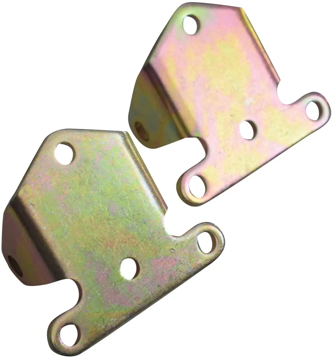 

Compatible with Solid Motor Engine Mounts SBC For Chevy Clam shell Rat Rod Hot Rod NHRA Street stock