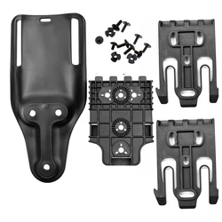 Low-ride Gun Holster Platform Tactical Quick Locking System for Universal Pistol Holster Drop Leg Gun Holster Hunting