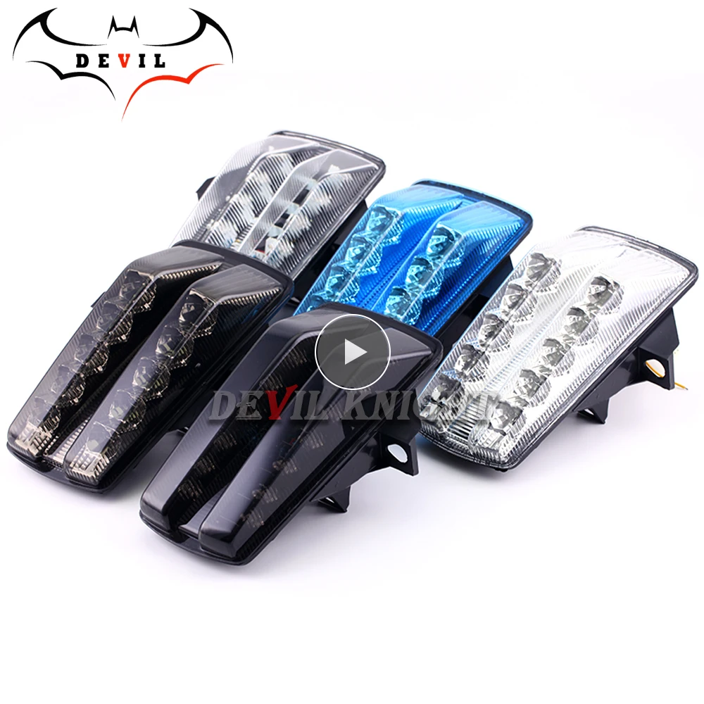 

For Suzuki SV 650 SV650 SV1000Integrated LED Rear Taillight Tail Light Turn Signal Turning Lamp 2003-2012 Motorcycle Accessories