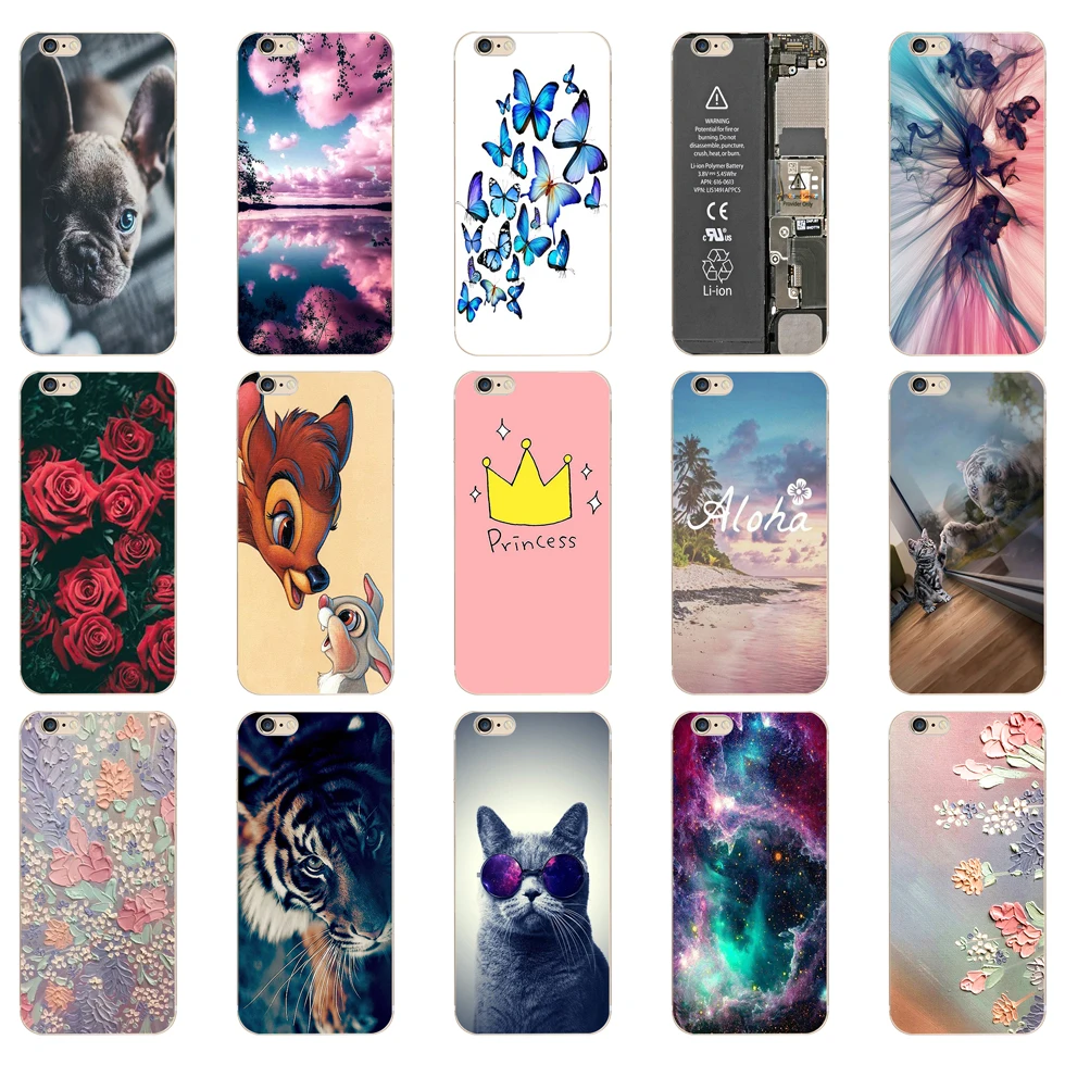 Funny Soft TPU Case for iPhone 6 6s Plus Beer Gameboy Phone Battery Clear Silicone Cover for iPhone 6 6s Plus Capa 3