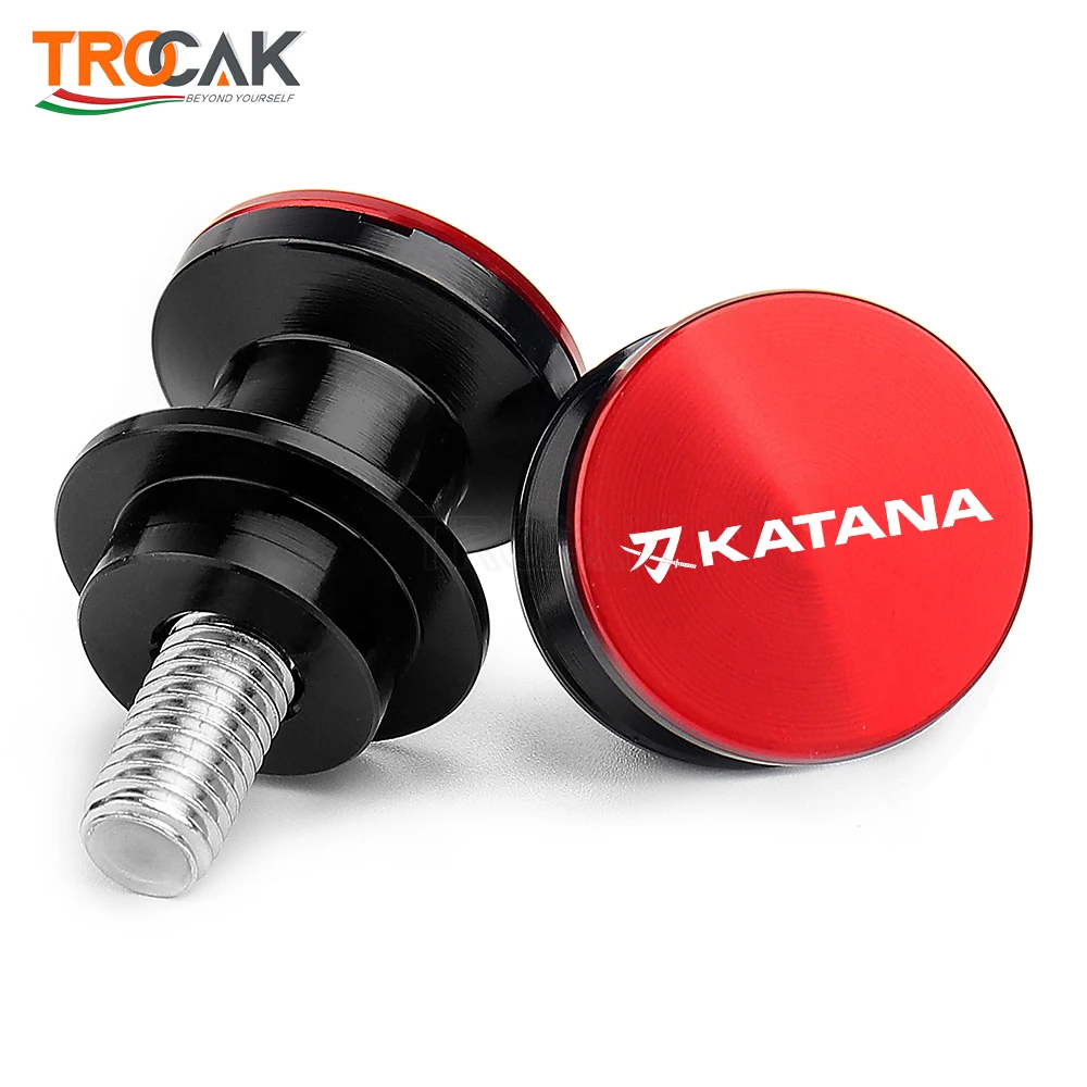 M8 Motorcycle Swingarm Spools Slider Stand For SUZUKI GSX 750S GSX600 GSX750 Katana GSX 1000S Katana GSX-S1000 F GSX600F GSX750F
