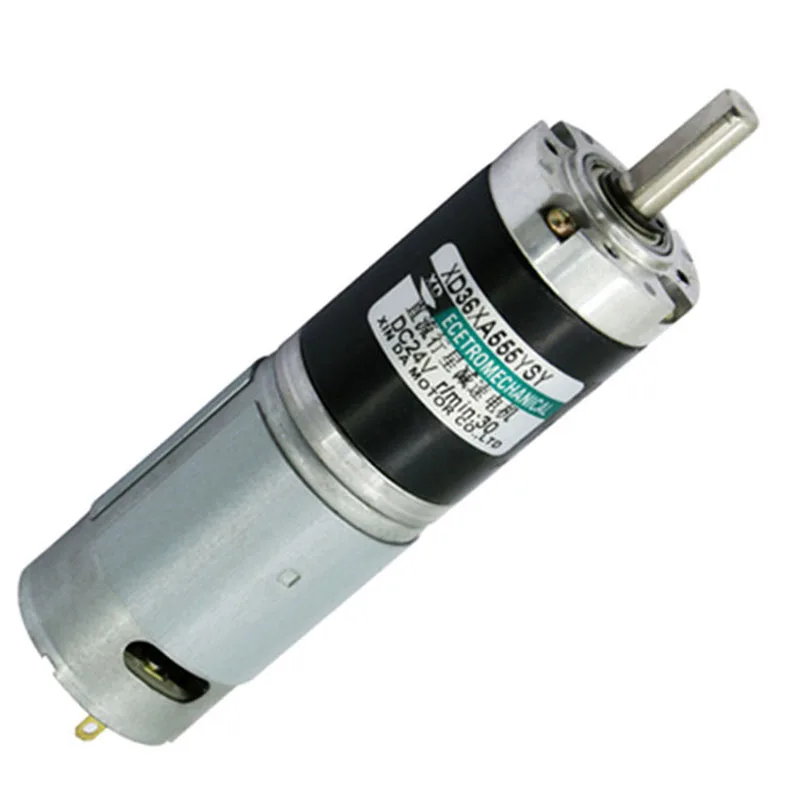 15W Hành Tinh Động Cơ Giảm Tốc 24V Micro DC 12V Tốc Độ Quy Định Trước Và Ngược Nhỏ Động Cơ Động Cơ tốc Độ Thấp Xe Máy