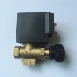 Electric Heating Steam Boiler Iron Fittings Boiler Special Solenoid Valve Factory Original Fittings 220V/50HZ