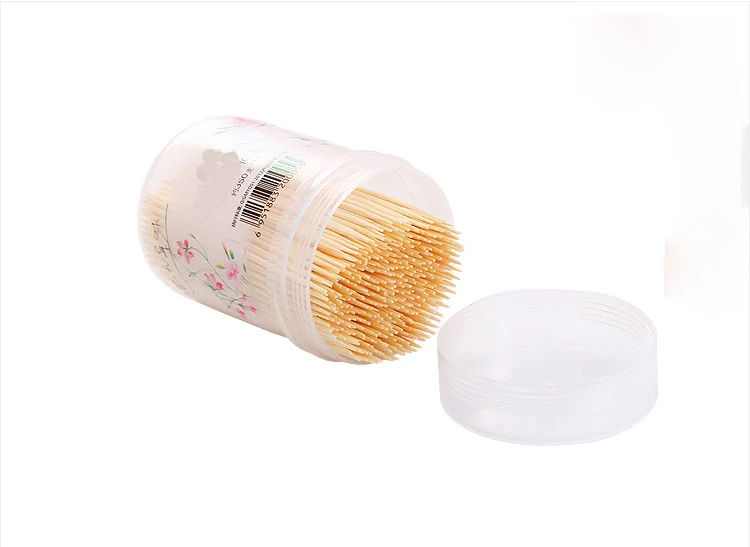 Tooth Stick Home Use 350pcs Dental Flossers Tooth Picks Disposable Bamboo Toothpicks Holder Box Bottle Interdental Cleaning Sale