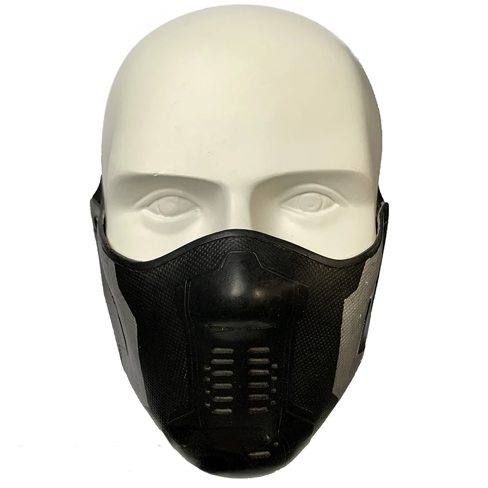 Captain 2 Winter Soldier Bucky Barnes Cosplay Mask James Buchanan Barnes Halloween Cosplay Props PVC Latex Mask