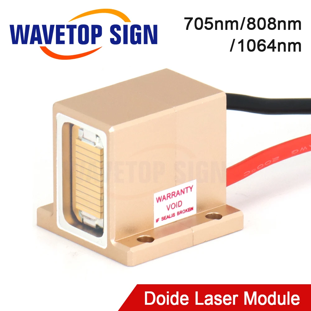 WaveTopSign 3 Wave Band Diode Laser Module 800w 1000w 1200w 1400w 755nm 808nm 1064nm for Hair Removal