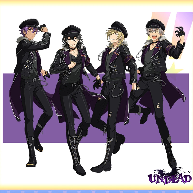 Ensemble Stars new combination UNDEAD Otogari Adonisu Hakaze Kaoru Oogami Koga Sakuma Ritsu Cosplay Costume