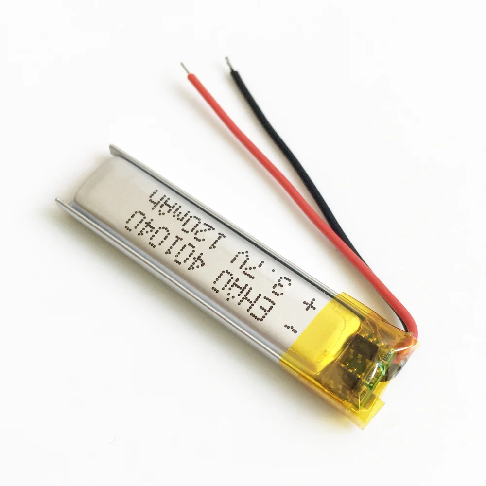 3.7V 120mAh litowo-polimerowy akumulator li-po 401040 do Mp3 GPS kamera bluetooth 4*10*40mm