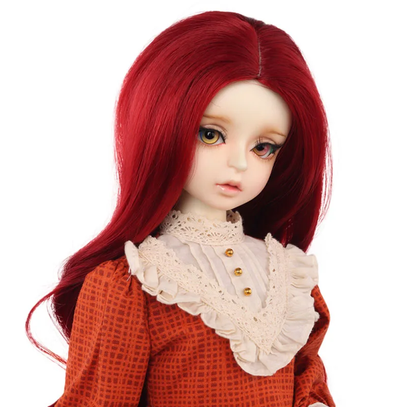 New Style 1/3 1/4 1/6 1/8 Bjd SD Wig Long  Wavy Hair High Temperature Wire BJD Wig For BJD Doll Many Colors