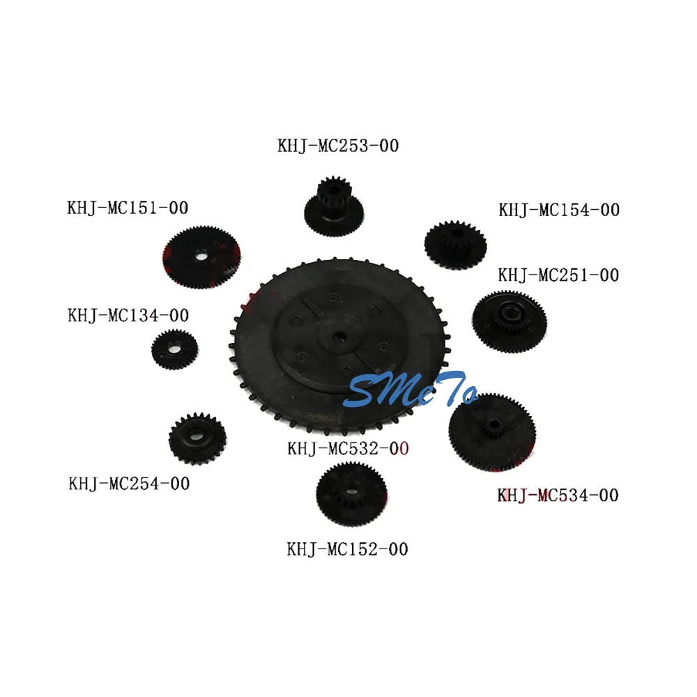 Yamaha Feeder Aksesoris SS12-72mm Universal Gear KHJ-MC251-00-252 253 254 untuk YS12/24 Eelectornic Feeder