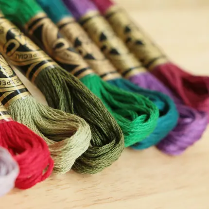 10pieces cxc d*mc 5pcs cross stitch threadscross stitch embroidery thread / Custom threads colors 06 DMC/CXC choose your want