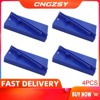 4PCS ויניל סרט לעטוף מכונית פלסטיק מגב גוזם קשה כרטיס מגרד חידוד כלי Skiving סכין חותך חלון Tinting כלי e33