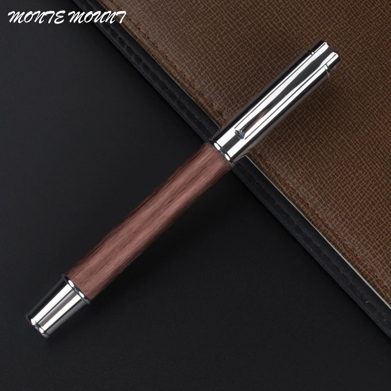 High-quality Rose Wood Barrel Roller Ball Pen