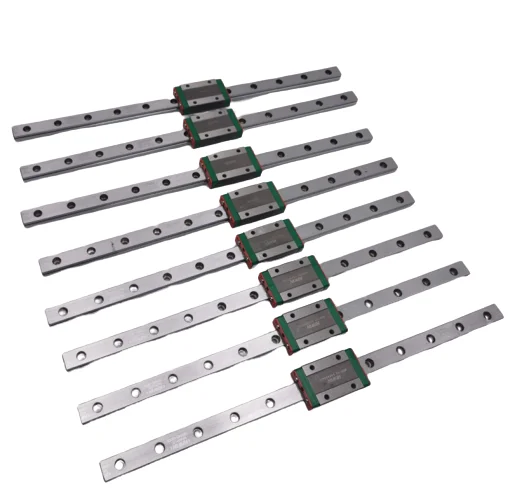 

Funssor high quality linear 8pcs/lot Original HIWIN Linear Rail MGN9H for Voron2.4 3D printer DIY Rail Kit 250/300/350mm build