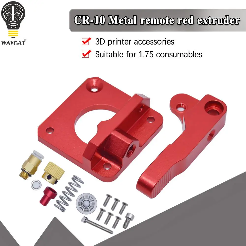 3D Printer Parts MK8 Extruder Upgrade Aluminum Block bowden extruder 1.75mm Filament Reprap Extrusion for CR-7 CR-8 CR-10