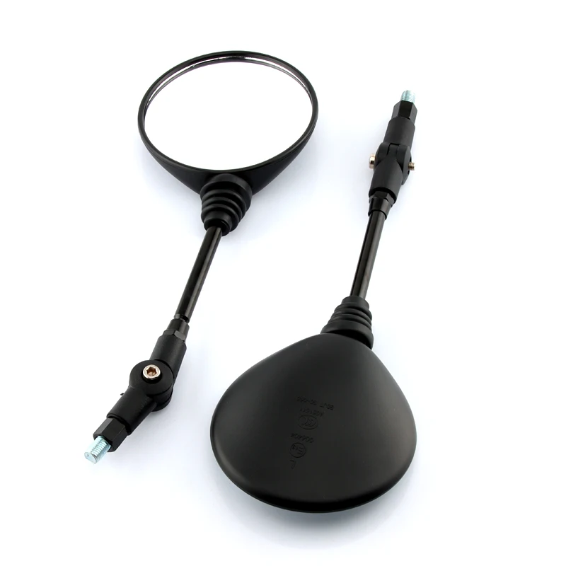 Motorcycle Accessories Rearview Anti-fall Folding Round side mirror Scooter E-Bike Rearview Mirrors FOR BWM KM KLX250 KL250 ATV