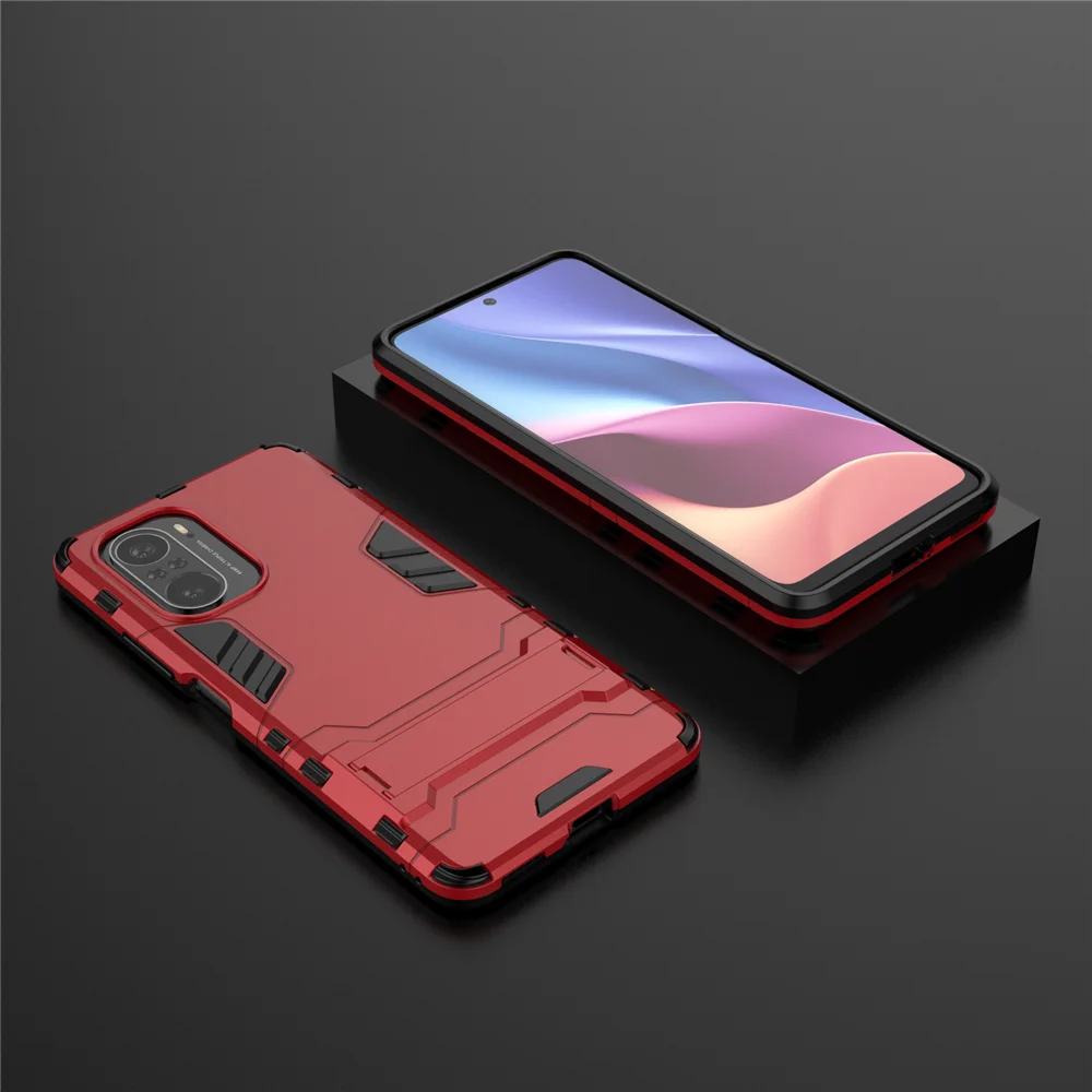 Tablet Holder Case For Poco F3 Case Armor kickstand Case for