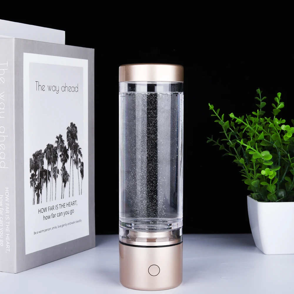 Portable Quantum Nano High Hydrogen Water Generator SPE&PEM Mini ORP Electrolysis Alkaline H2 Ionizer Cup Anti Aging Products