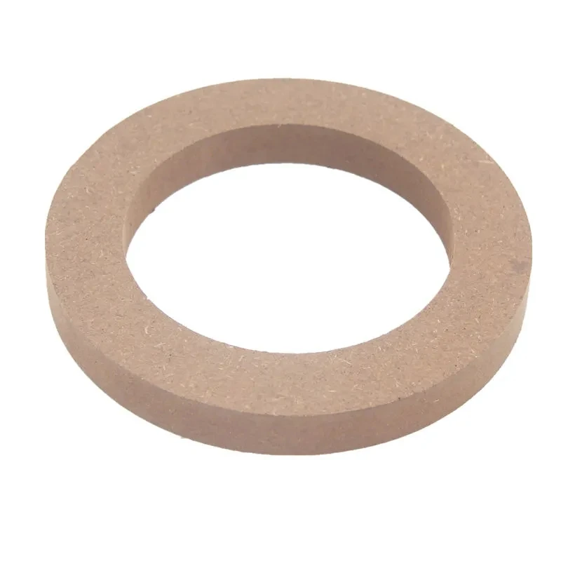 Car Audio Speaker Pad 4 Inch 5 Inch 6.5 Inch 6X9 Inch Speaker Gasket Shockproof Wood Universal Audio Wood Gasket Pair Packaging