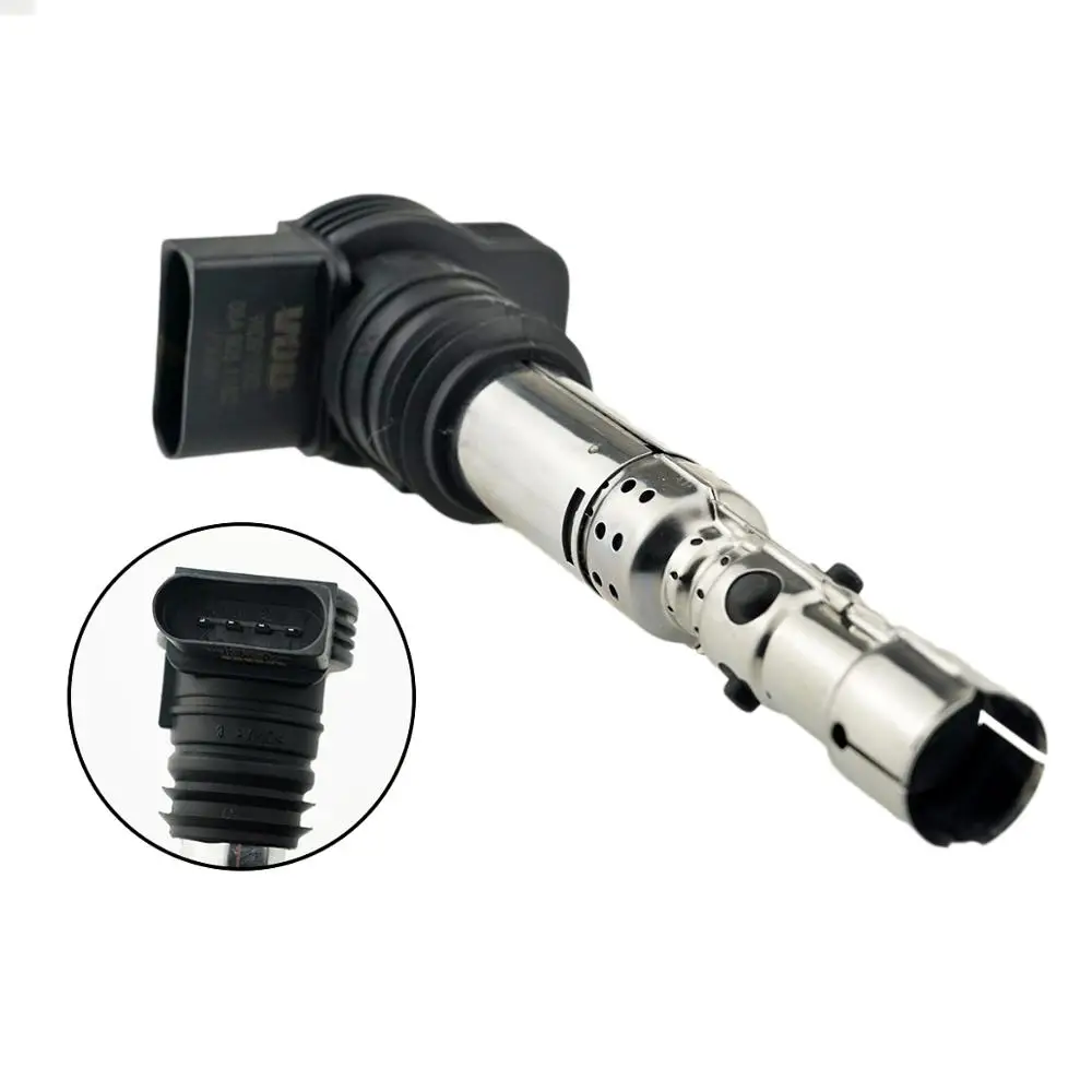 

Coil Ignition System Spark Plug Ignition Coil 06A 905 115 For 1.8T 1.8T Quattro For Audi A3 A4 1995 to 2004