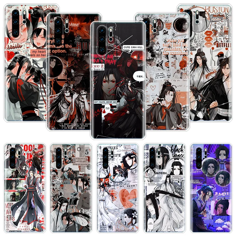 Mo Dao Zu Shi MDZS Manga Phone Case For Huawei Honor 10 9 20 9X 8A 8X 8S Lite Pro Y5 Y6 Y7 Y9S P Smart Z 2019 2021 10i 20i Cover