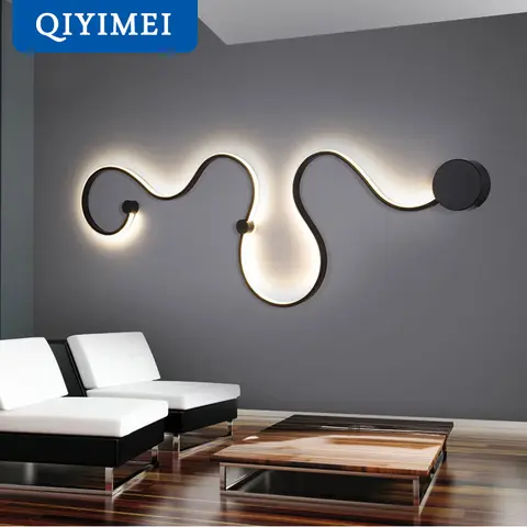 Modern Wall Lamps for Bedroom & Living Room QIYIMEI