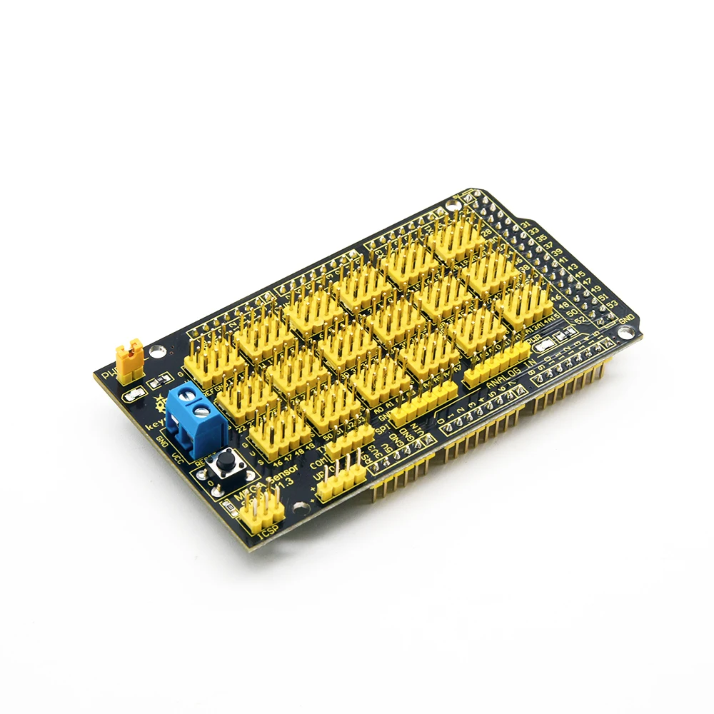 Sensor Shield Keyestudio MEGA V1 для Arduino MEGA (упаковка цветовой коробки)