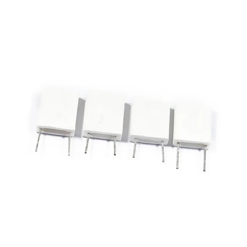 

100pcs BPR56 5W 0.1 0.15 0.22 0.25 0.33 0.5 ohm Non-inductive Ceramic Cement Resistor 0.1R 0.15R 0.22R 0.25R 0.33R 0.5R