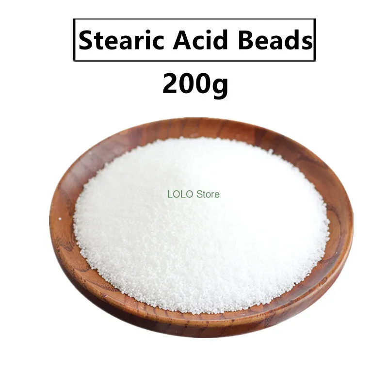 200g Stearic Acid Beads - Stearin Candle,Soap Making