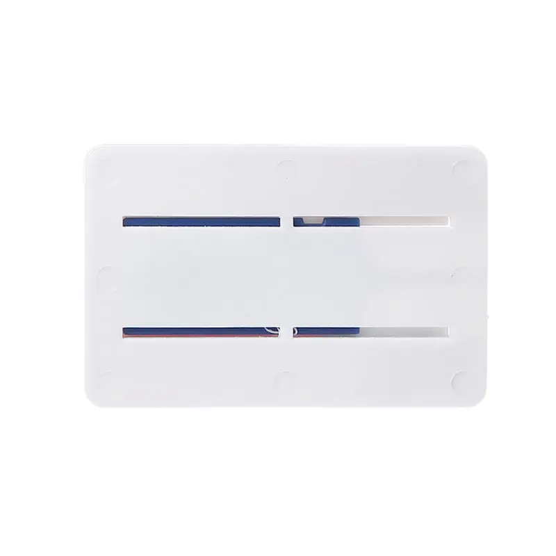 Medidor de profundidad de la banda de rodadura del neumático del coche, herramienta de medición de espesor, almohadilla de freno, regla de Monitor de zapatos, 1 ud.