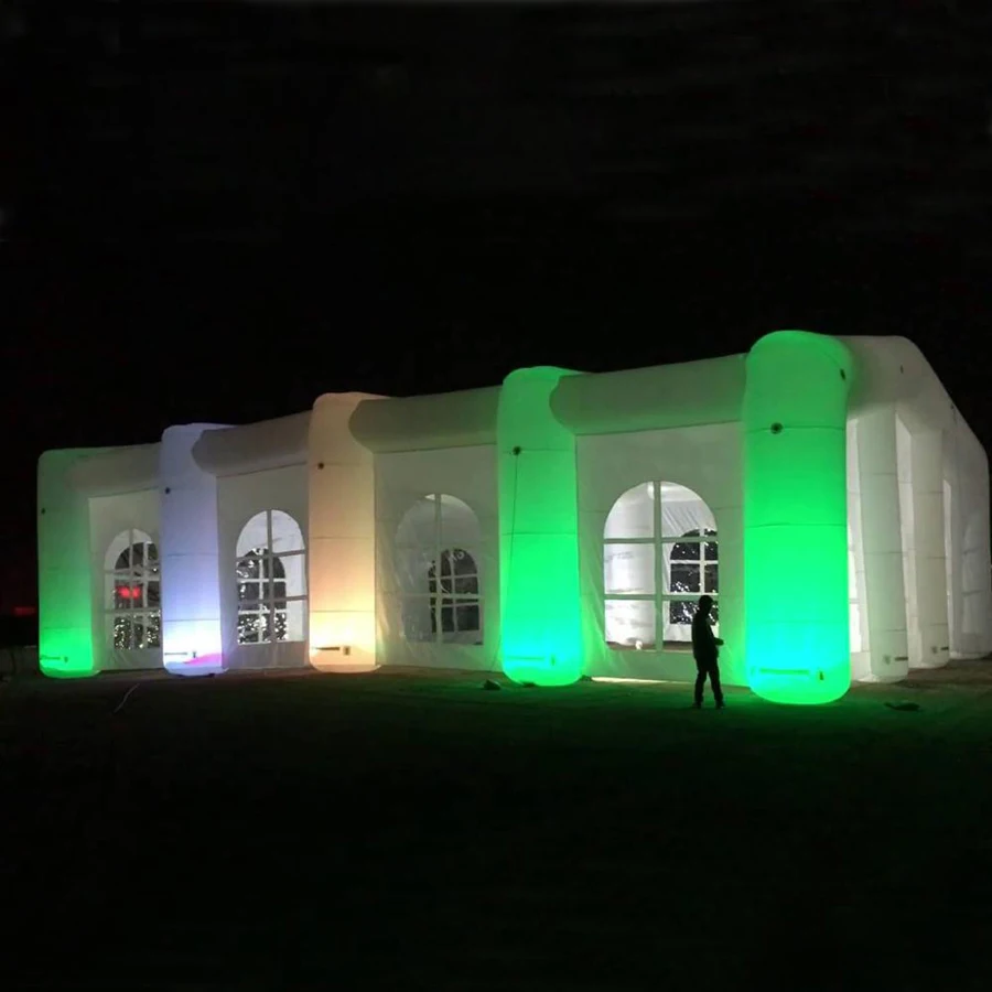 Advertising Inflatable LED Light House, Wedding Tent, Couple Party