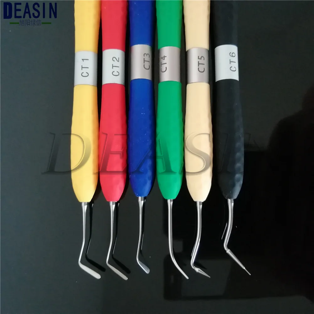 1 PCS high quality dental resin aesthetic restoration Resin sculpture tool Dental tools with silicone handle