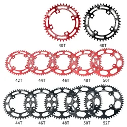 Oval / Round 104 BCD Chainring (Narrow Wide) | 40T to 52T | Fits 8-12 Speed MTB Crankset | Aluminum Alloy
