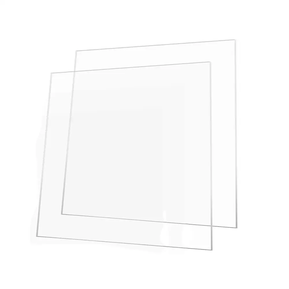 Clear  Acrylic Blank Sign - 12“x12